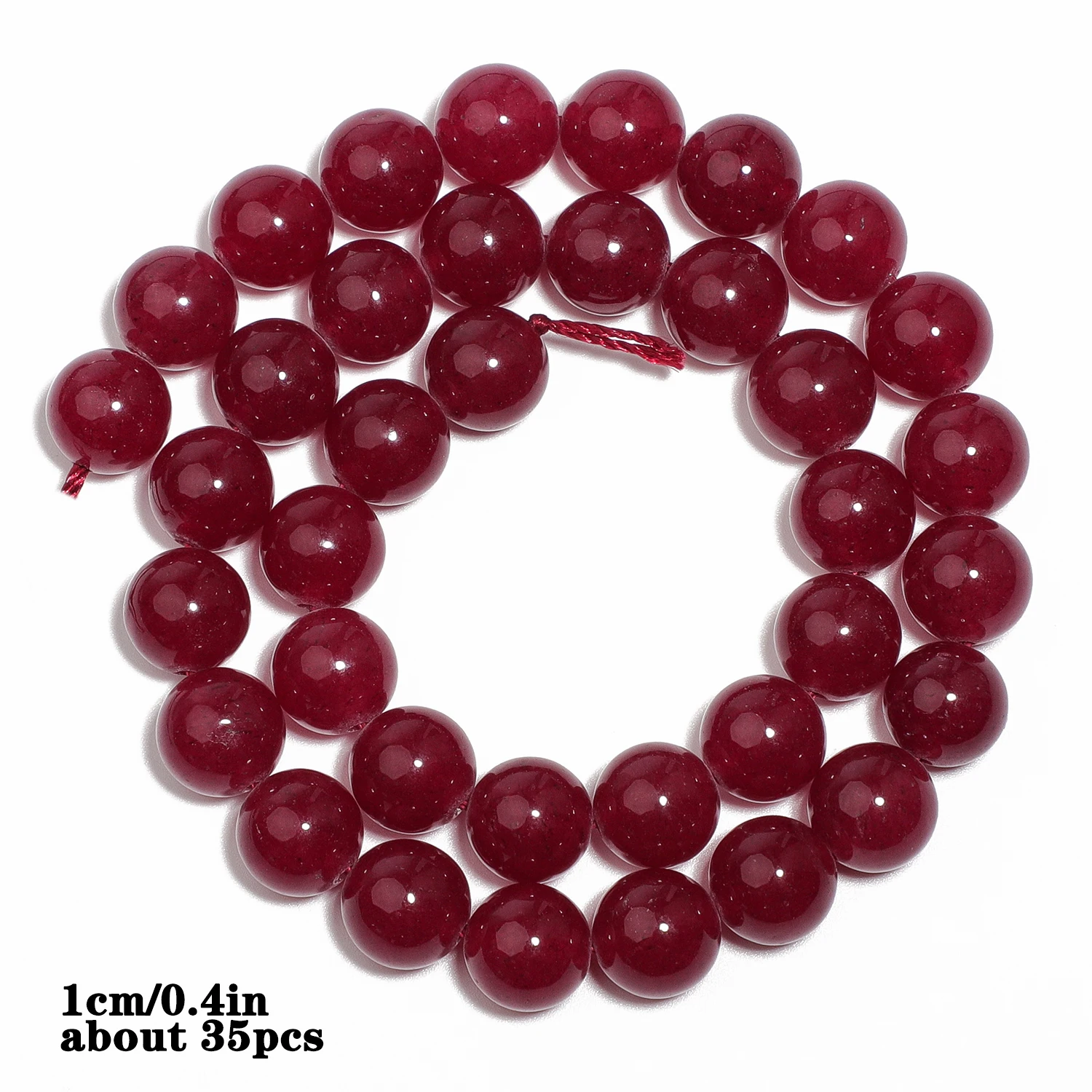 Natural Chalcedony Beads for DIY Jewellery Making
