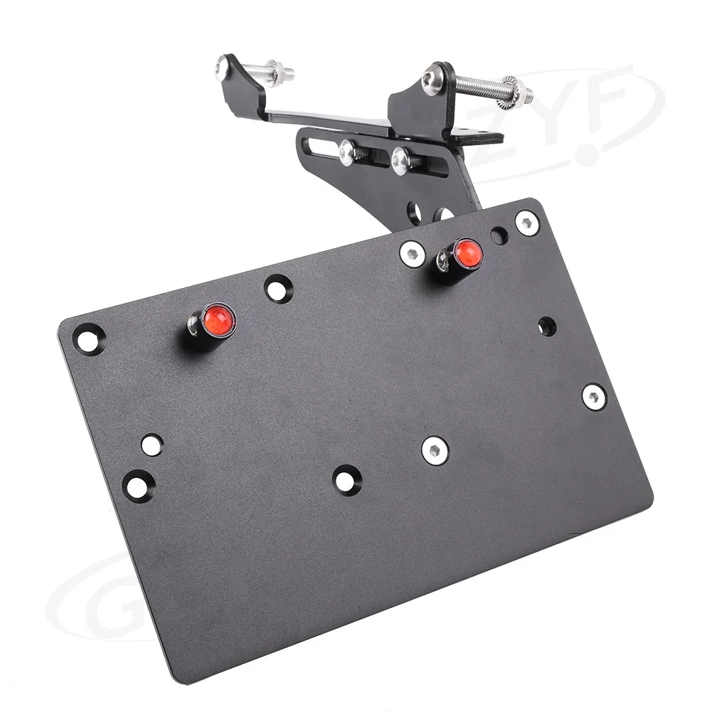 Motorcycle License Plate Bracket Mount Kit For Harley Davidson Seventy Two Forty Eight 48 Sportster XL883 XL1200 Iron883