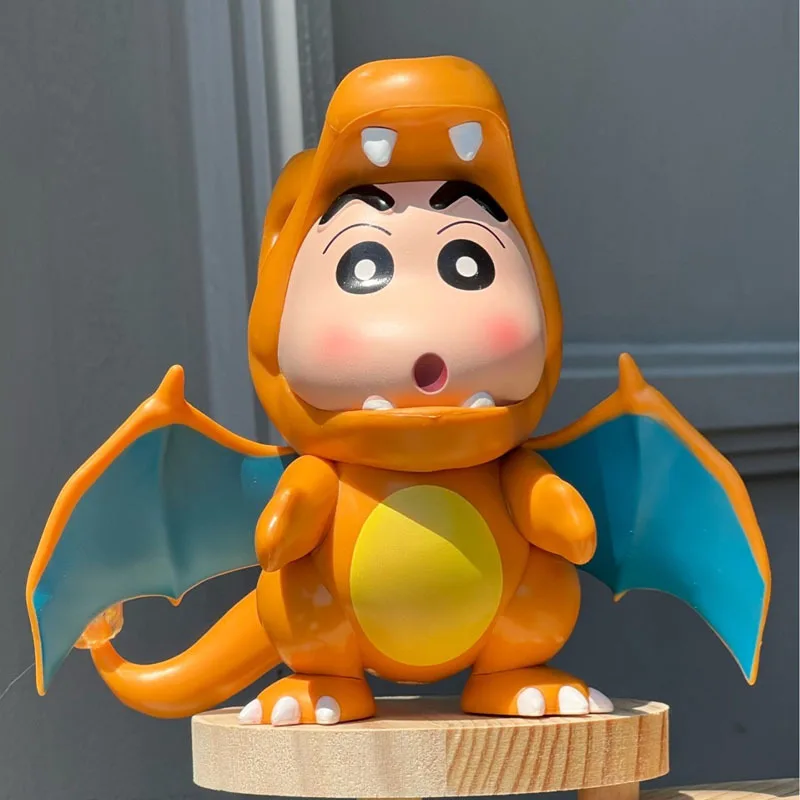 

Authentic Labixiaoxin Series Peripheral Cosplay Pok é Mon Spray Fire Dragon Exquisite Figurine Desktop Ornament Model