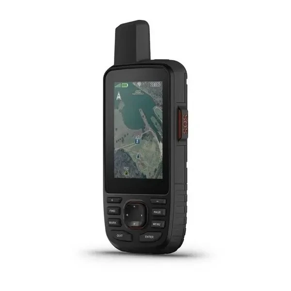 GPSMAP 67 Outdoor Handheld GPS Navigation Unit, Rugged Waterproof Navigator with Electronic Map Support