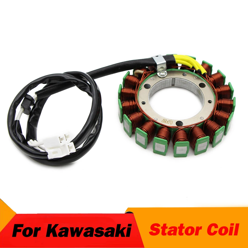 

Stator Coil For Kawasaki 21003-0112 EJ800 W800 2011-2016 EJ800 W800 Street 2019-2020 Motorcycle Generator Magneto Stator Coil