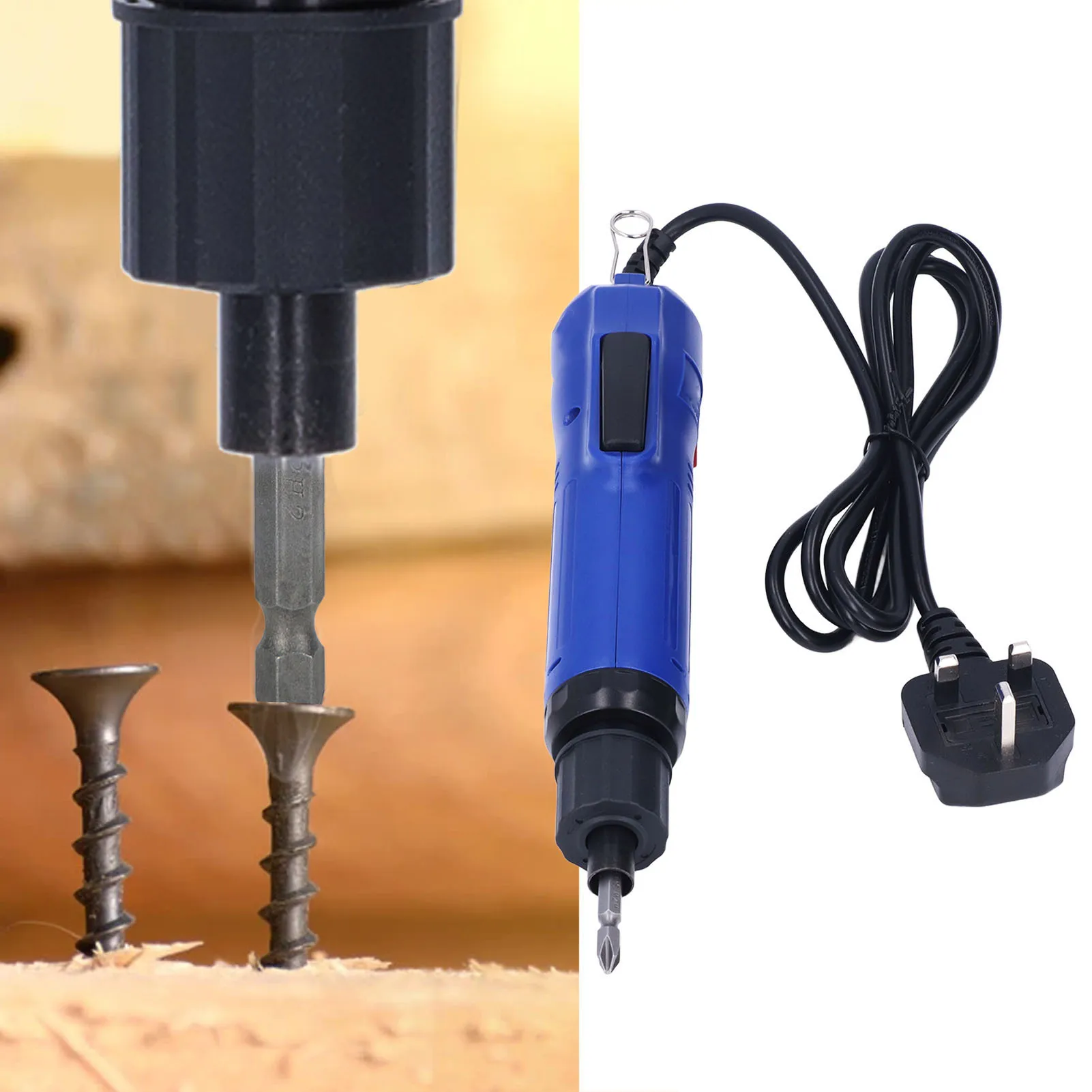 

Регулируемая силовая отвертка Электрическая отвертка KOPO Регулируемая торсионная отвертка 900 об/мин для винта диаметром 2-3 мм