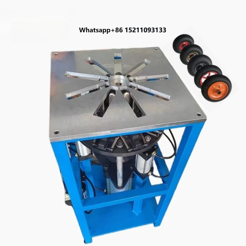 Wheelbarrow Wheels Balancing Vehicles Assembly Mounting Machine