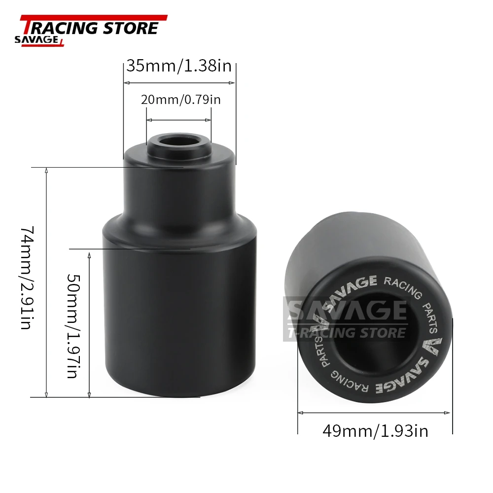 وسادة حماية من تحطم المحرك لحماية السقوط للدراجات النارية ZONTES 703R ZT703R 703 R 2025 ملحقات حماية الإطار المنزلق #5