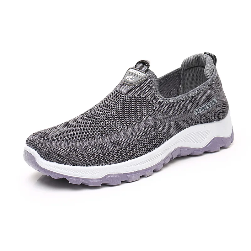 

NiceSummer Fashion Men Sneakers Breathable Men Shoes Fashion Slip On Sneakers For Men Comfortable Men Loafers Shoes Without Lace