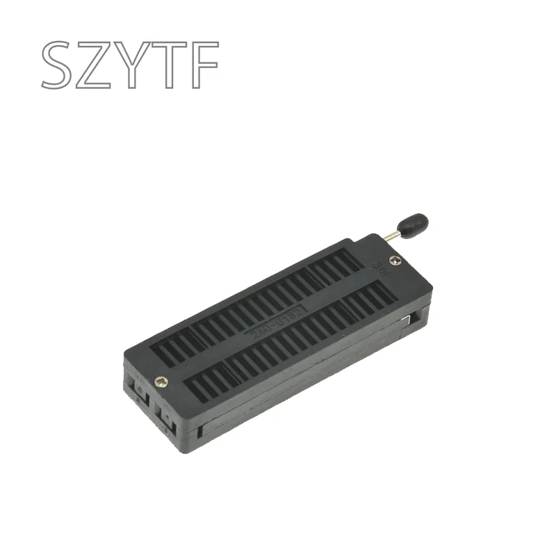 1pcs DIP 40 Pin 40Pin Universal ZIF IC Socket Black