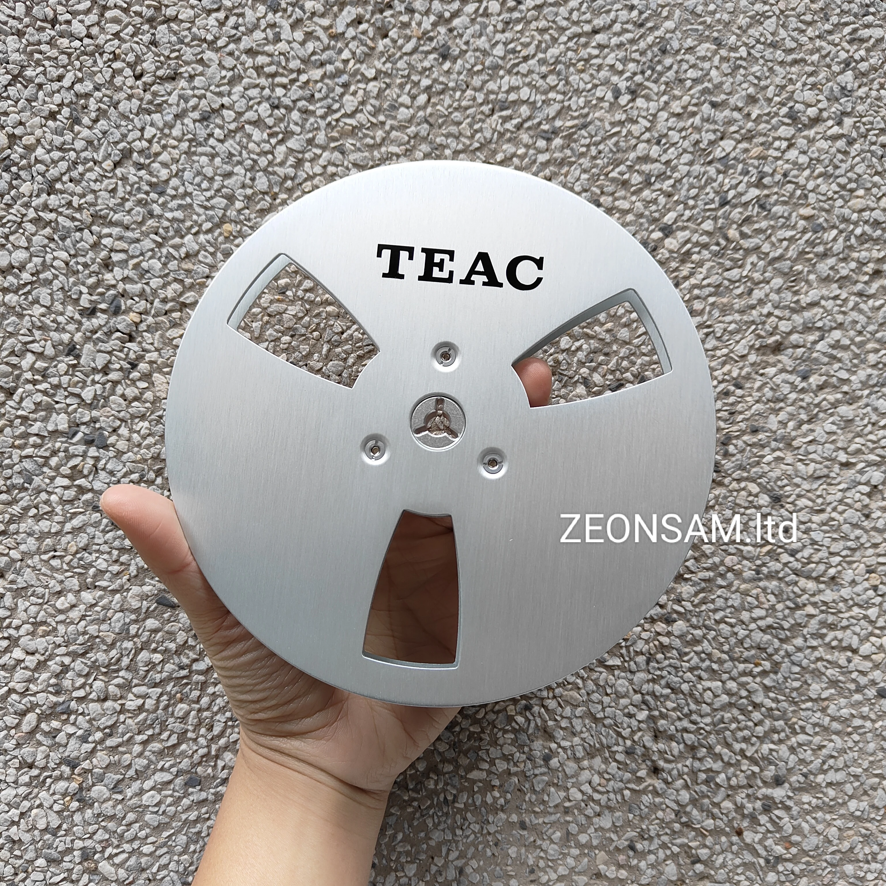 

1/4 7 Inch Empty Tape Reel Nab Hub Reel-To-Reel Recorders Accessory Empty Aluminum Disc Opening Machine Parts By TEAC