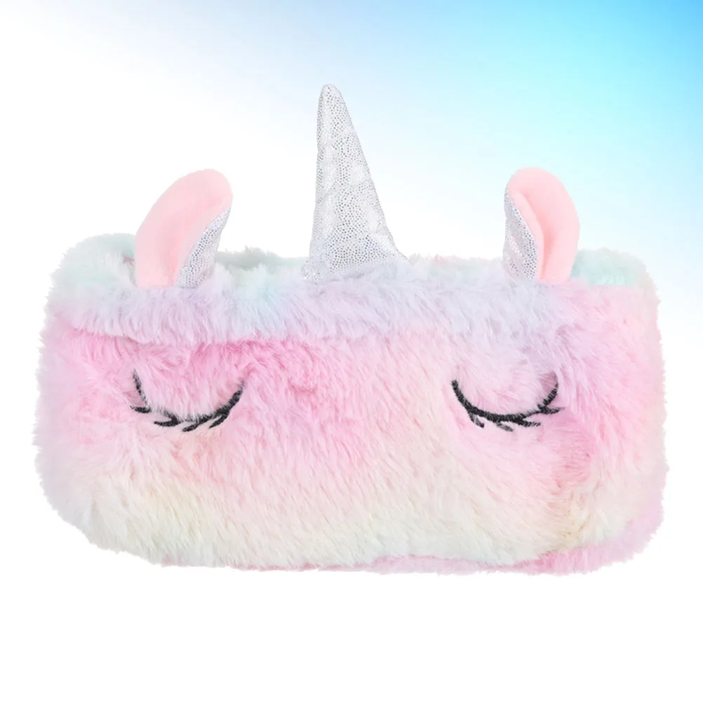 

3D Print Pencil Bag Multifunctional Stationery Coin Pouch s Ladies Smooth Zipper Cute Design Pen Bag