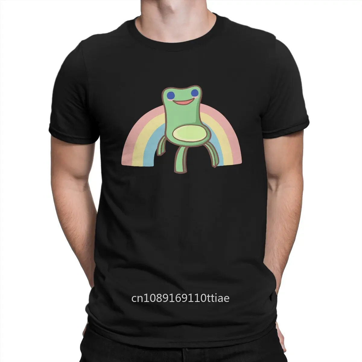 Animal Funny Crossing Timmy Game Man TShirt Froggy Chair Individuality T Shirt Original Sweatshirts Hipster