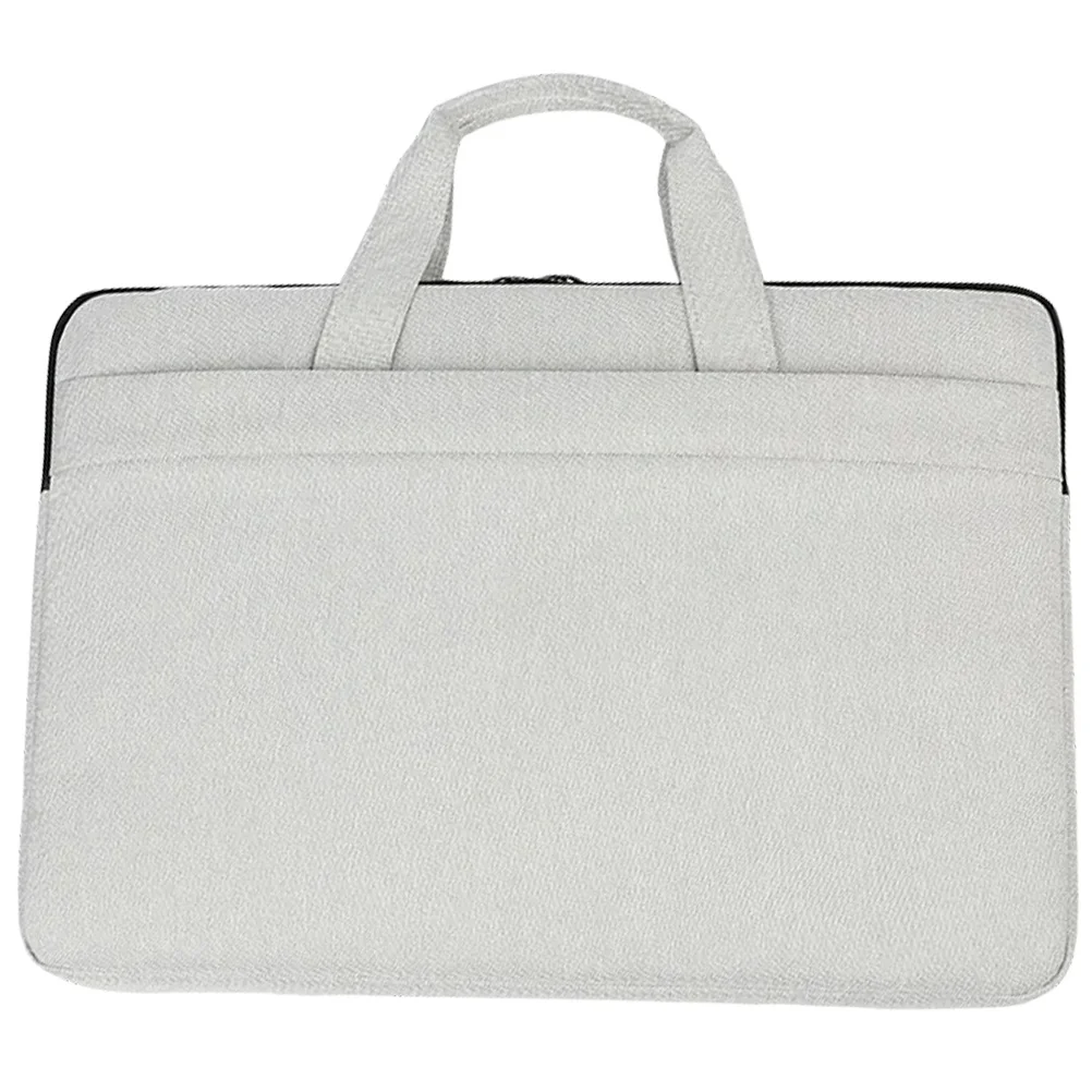 

14 Inch Laptop Case Premium Polyester Protective Sleeve with Fleece Lining Waterproof Shockproof Trolley Strap for Travel Laptop