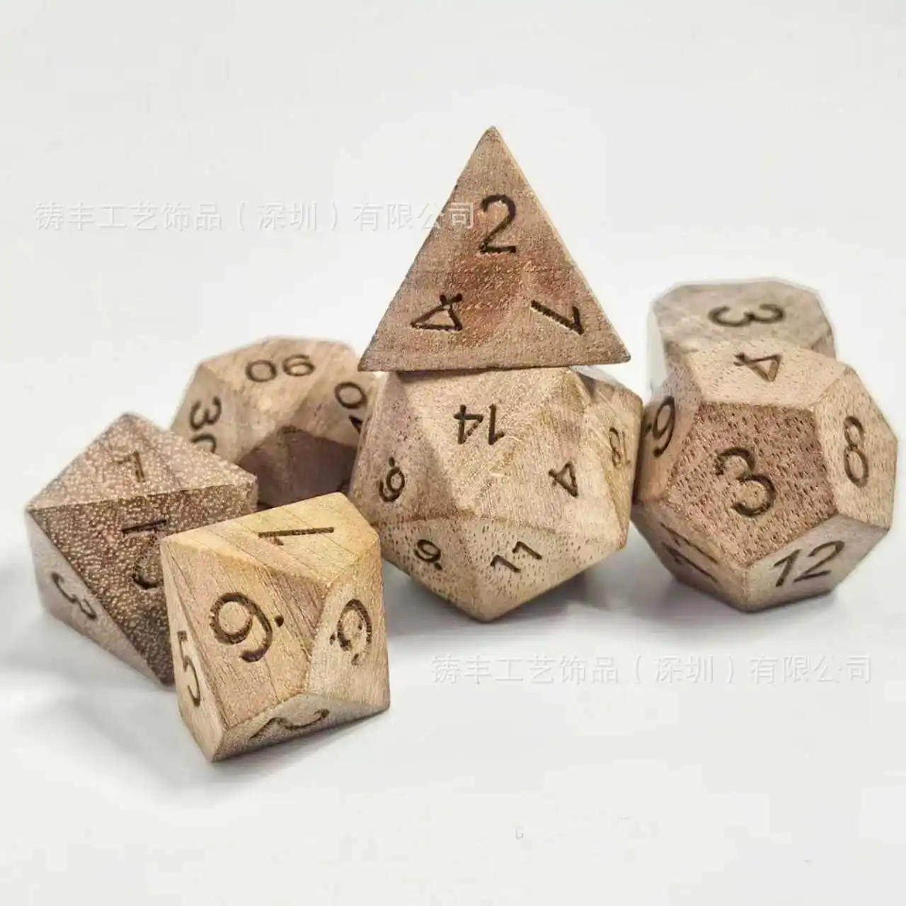 

DND Wooden Dice for board games, role-playing Dice for Dungeons & Dragons D&D Dices Wood Cubes Polyhedral RPG Dices set D6 D20