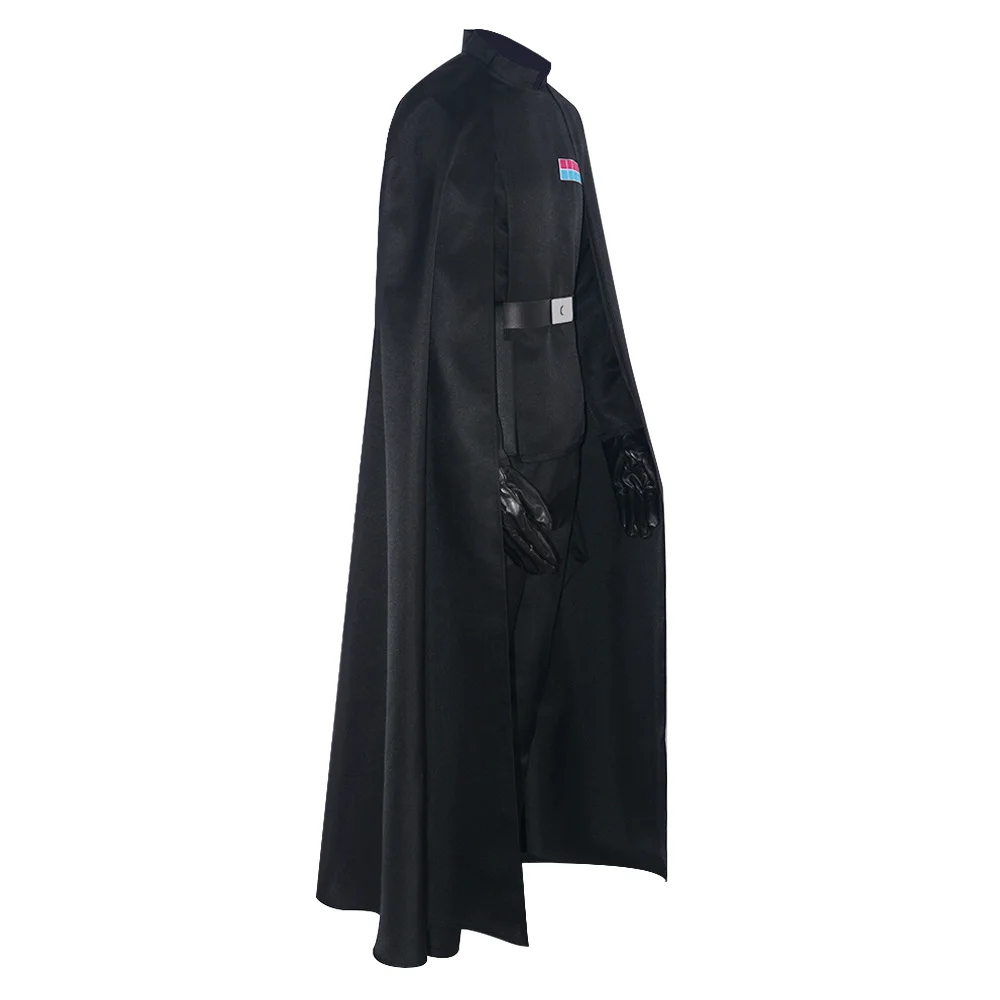 Adult Movie Guerre Stellari Imperial Officer Costume Rogue Cosplay Uniform Tops Pants Cloak Suit Men Halloween Party Outfits