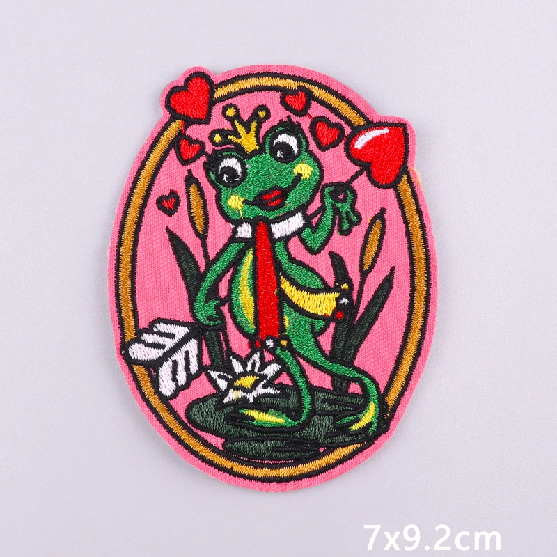 Neue gestickte Patches Oeteldonk Emblem Patch Eisen auf Patch auf Kleidung Niederlande Karneval Frosch Applikation Patches für Kleidung – Detail 40
