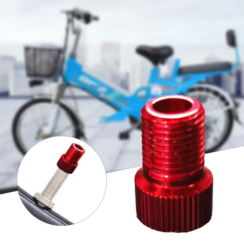 Bike Valve Adapter Convert Presta To Schrader Valve Rocket Cylinder Bicycle Pump Connector for Roadbike Bike Accessories 자전거 용품