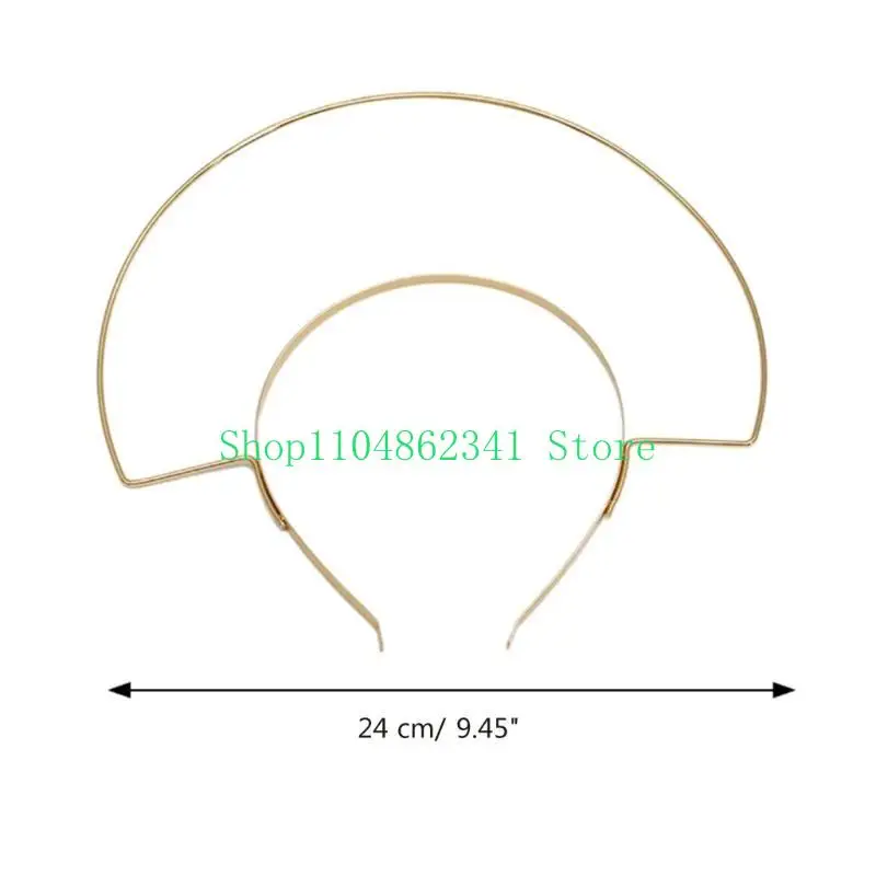 5asd Crown DIY Vật liệu Sungoddess Baroque Haloheadband DIY DIY