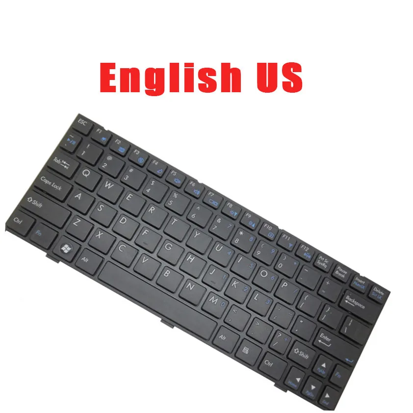 

Laptop Keyboard For Origin PC EON11-S 2012 English US With Black Frame New