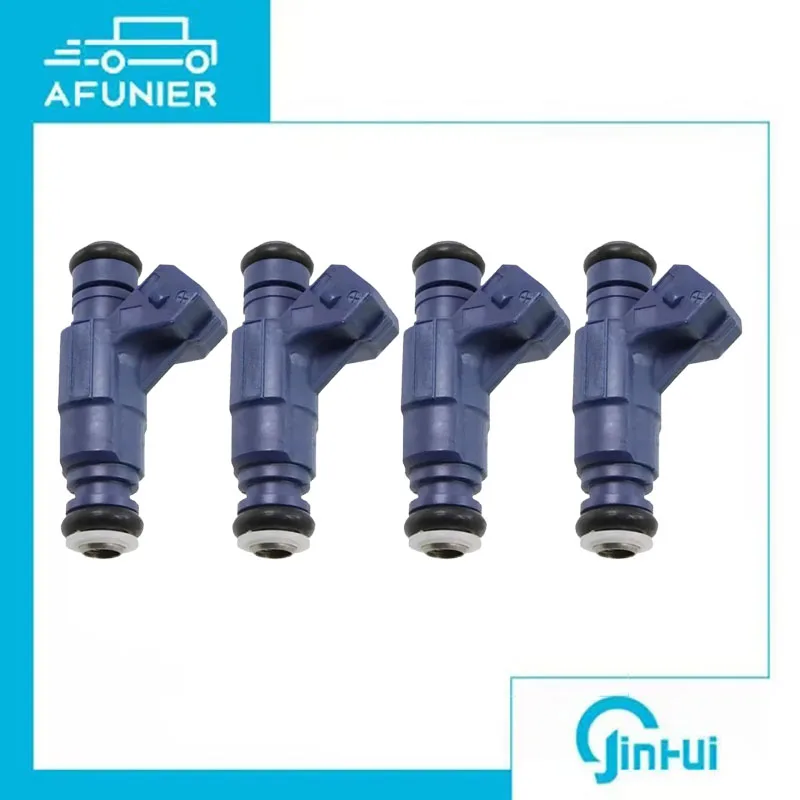 Boquilla de inyector de combustible de 4 Uds para Uno Fire Economy 1,0 8v Uno Palio 1,0 Fiat 1.0L Flex Mille 2010-2013 OE No. :0280156436