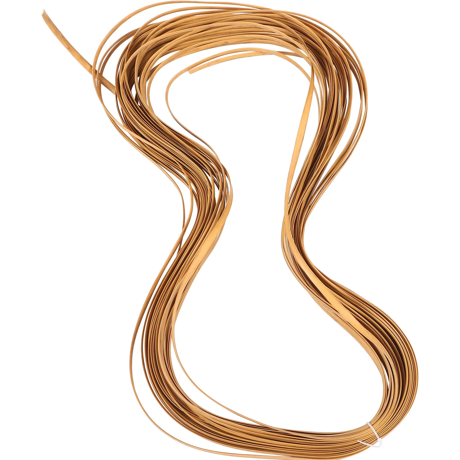 1 لفة لتقوم بها بنفسك شقة البلاستيك الروطان ل كرسي سلة إصلاح النسيج المواد الحرفية ديكور المنزل Pe قصب الحرف اليدوية تخزين حامل #3