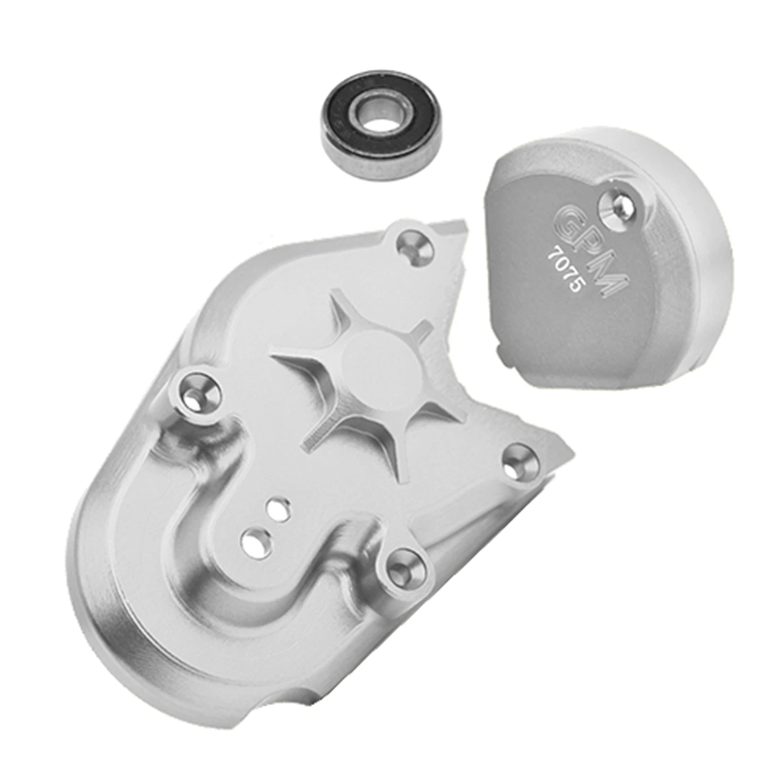 RC dla LOSI 1/4 PROMOTO-MX motocykl LOS06000 LOS06002 akcesoria do aktualizacji ze stopu metalu obudowa skrzyni biegów LOS262008