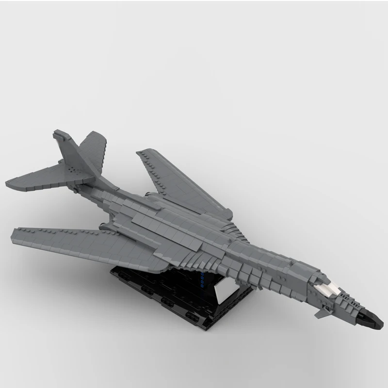 NEW 1544PCS WW2 Military MOC 1:72 scale B-1B Lancer bomber Model creative ideas high-tech Child Toy birthdayGift building blocks