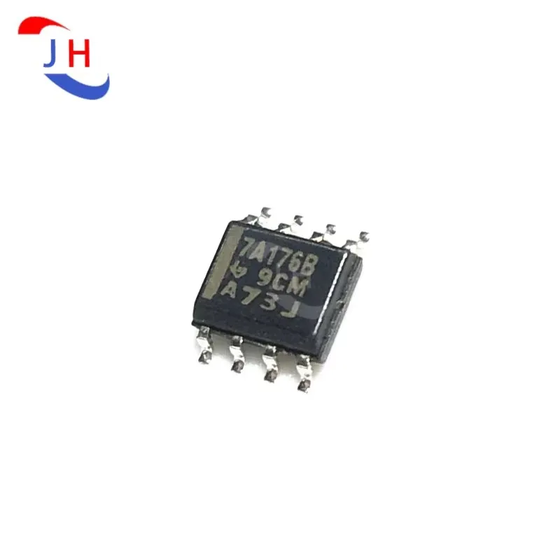 1/2/5PCS 7A176 7A176B SN75ALS176BDR Patch SOP8 A Large Number of Chips Are In Stock
