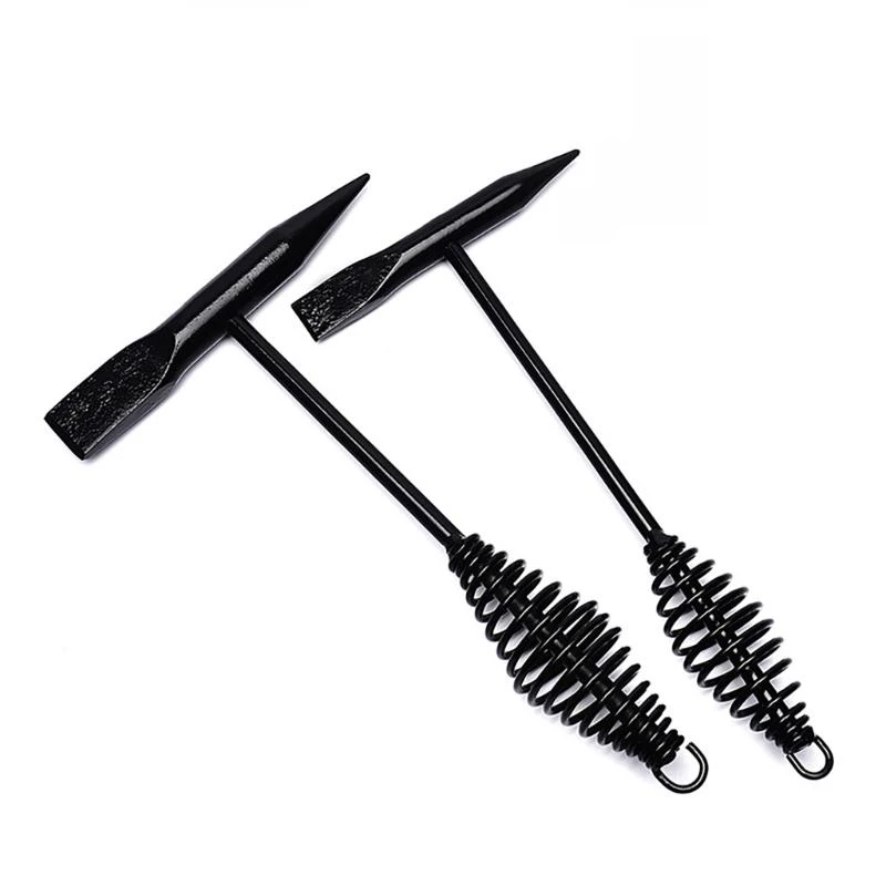 

Welding Chipping Hammer High Carbon Steel Welding Slag Hammer Ergonomic Spring Handle for Welders Repair Technicians