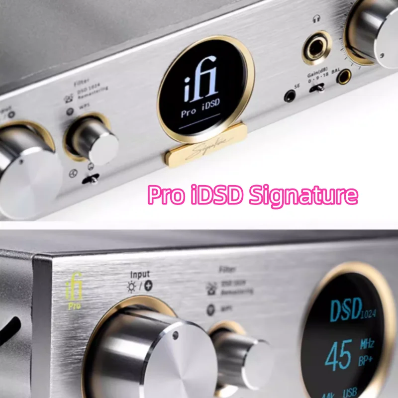 IFi/Pro iDSD Signature Lossless Webcast, Digital Broadcast Decoding, Earamplifier, Gallstone Switching