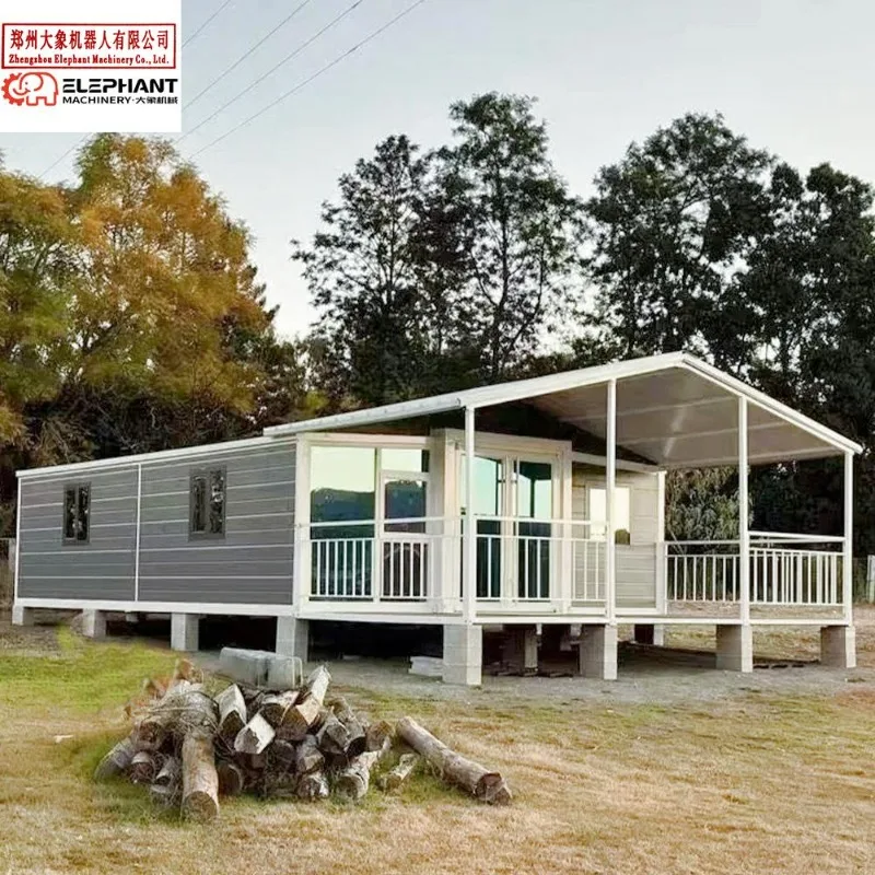 Customized Cheap Global 20Ft Garage Storage Shipping Container House Sturdy Easy Installation Expandable Container House