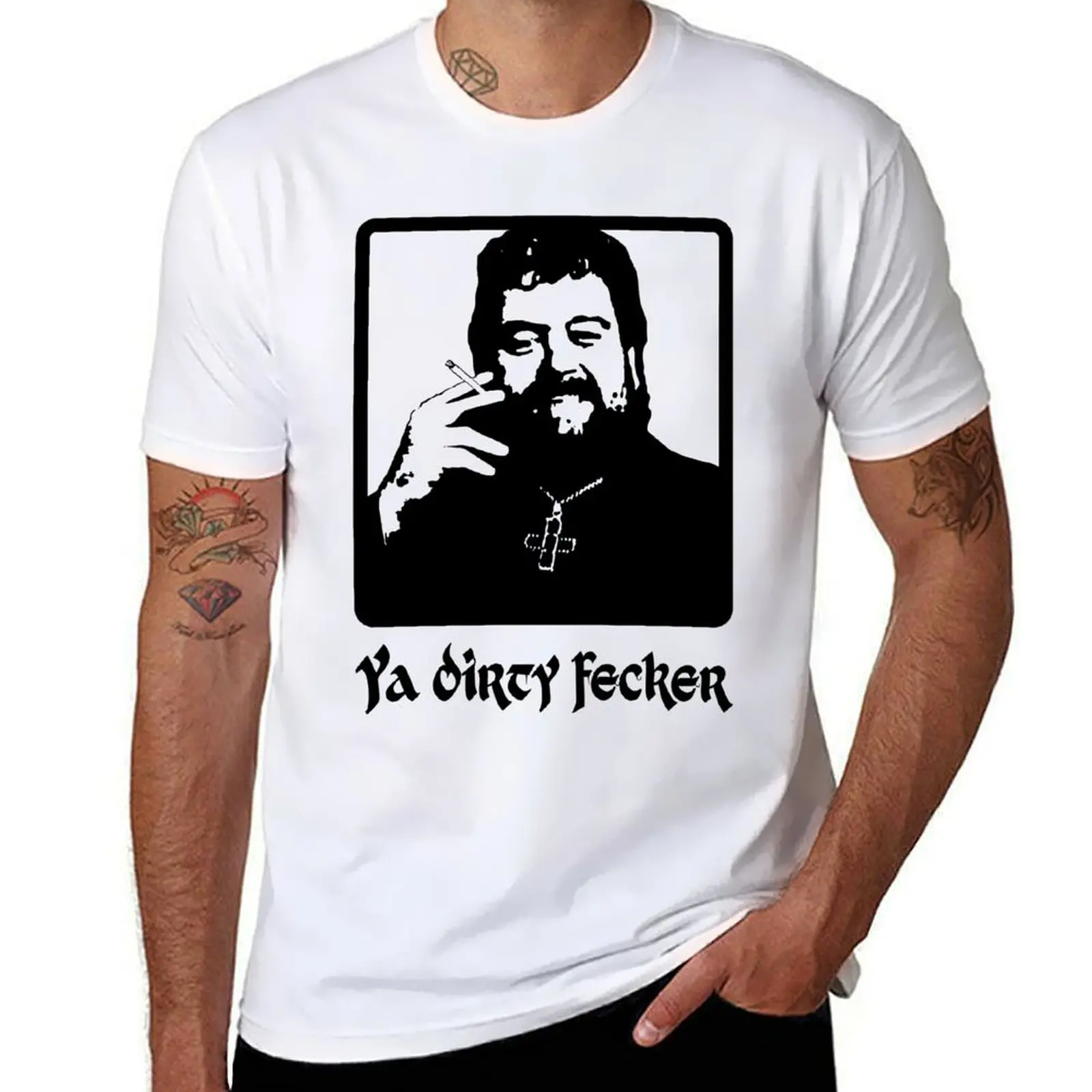 

Fr Fintan Stack T-Shirt man t shirt luxury t shirts for man graphic tees cotton t shirt man T-Shirt