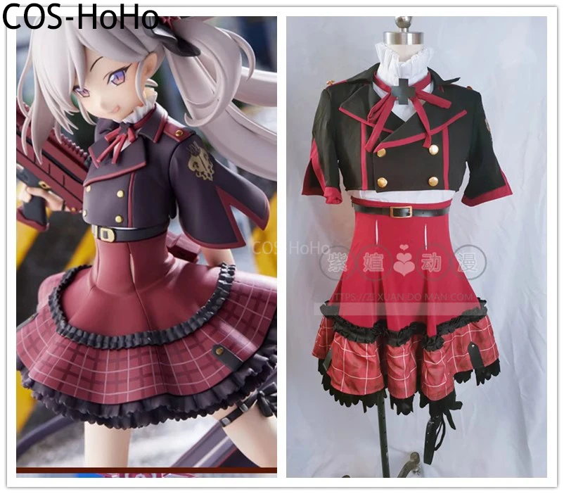 COS-HoHo Anime Game Blue Archive Asagi Mutsuki Battle Suit Uniform Cosplay Costume Halloween Party Role Play Outfit Any Size