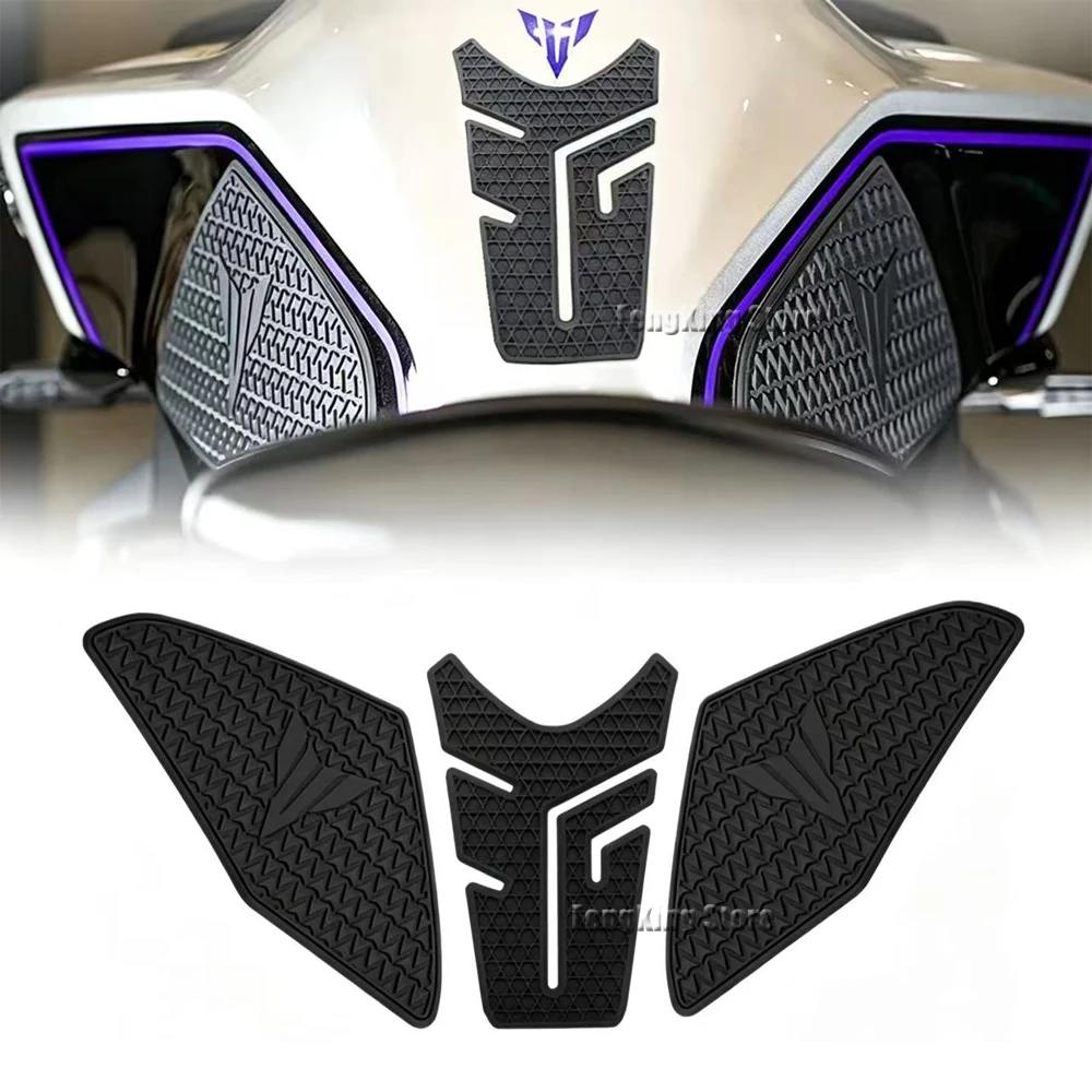 Motorcycle Fuel Tank Pad Anti-Slip Side MT09 SP 2024 Motorcycle Fuel Tank pad Sticker Suitable for YAMAHA MT09 SP 2024