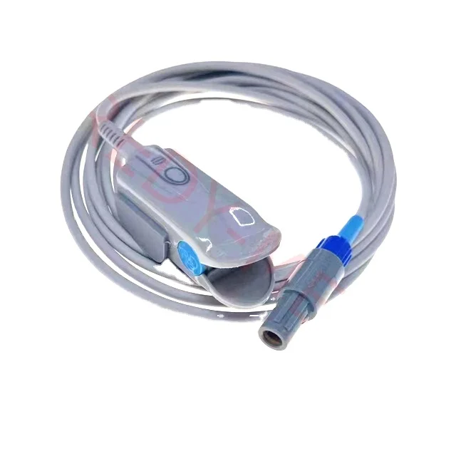 大人用フィンガークリップ再利用可能な-spo2-センサープローブ-mindray-と互換性あり