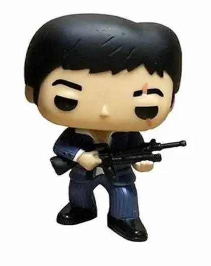 Funko POP Scarfac Tony Montana # 86 Vinyl Action Figures Collection Model Toys for Children Gift