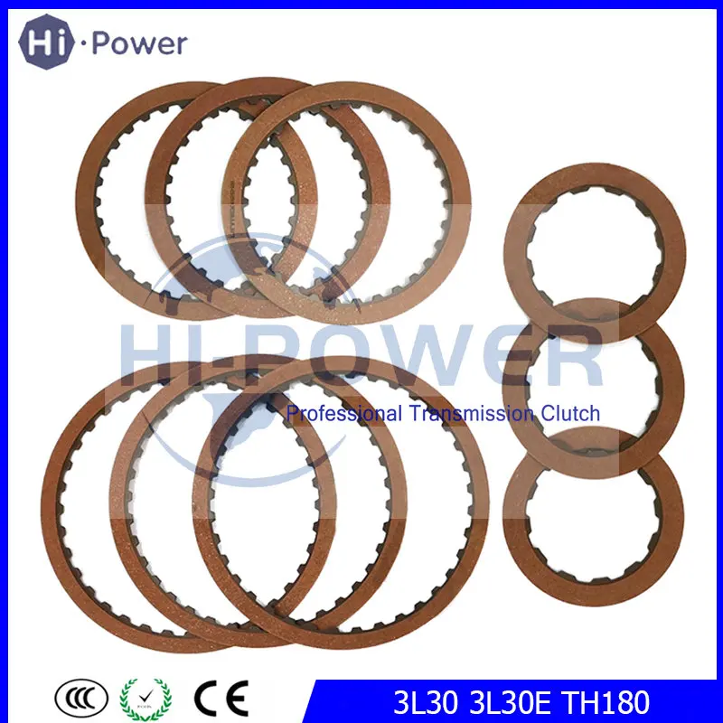 

3L30 3L30E TH180 Auto Transmission Clutch Plates Friction Kit For BMW Suzuki Jeep Gearbox Discs Kit