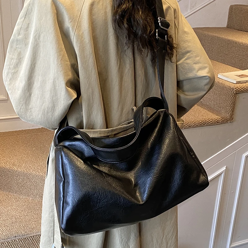 

Large Capacity Women PU Leather Handbags Tote Bags Fashion Ladies Shoulder Messenger Bags for Women Casual Female Shopping Bag