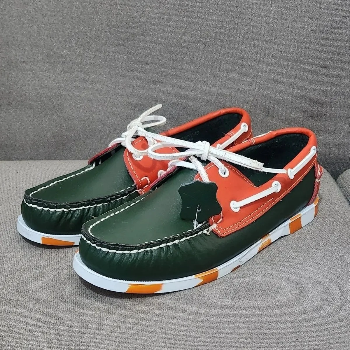green red
