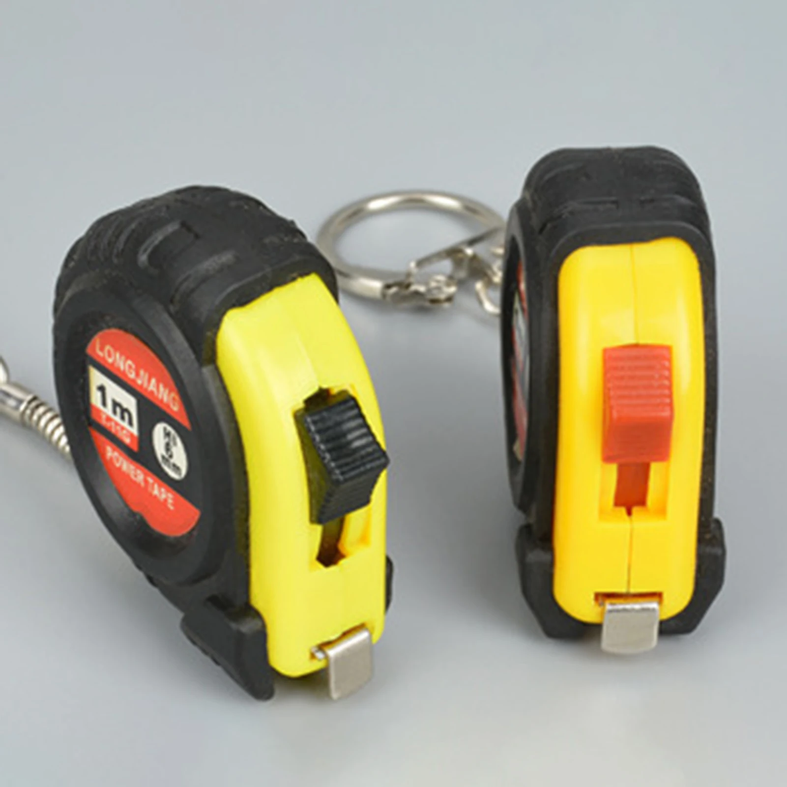 1pc Mini Steel Tape Measure ABS Coated for Promotional Gifts Pocket Ruler 1m x 6mm Portable Measuring Tool Durable Home Use