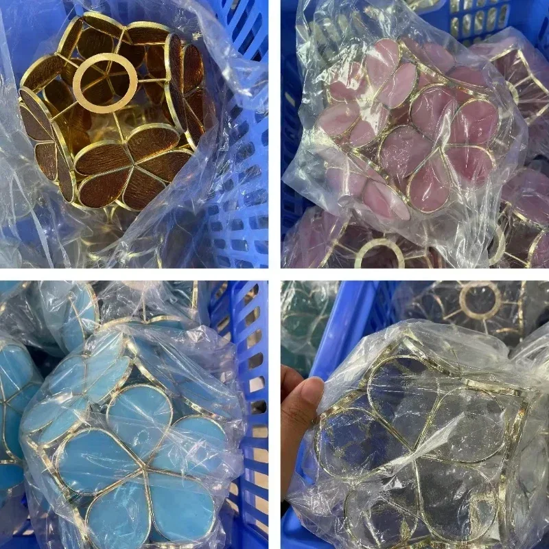 SANDYHA Modern Crystal LED Pendant Lamp Bedside Corridor Children Room Decoration Lighting Warm White Dimmable Hanging Light