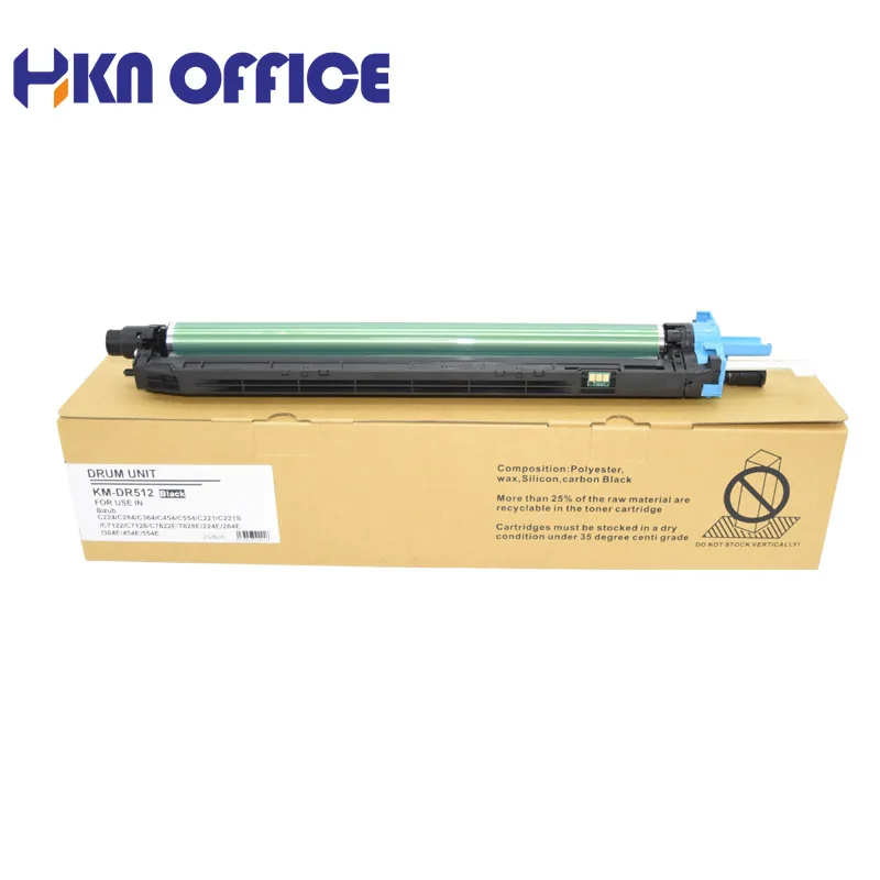 

DR512 Drum Unit C224 For Konica Minolta Bizhub C284 C364 C454 C554 C221 C221S C281 C224e C284e C364e C454e Kit CMYK DR-512