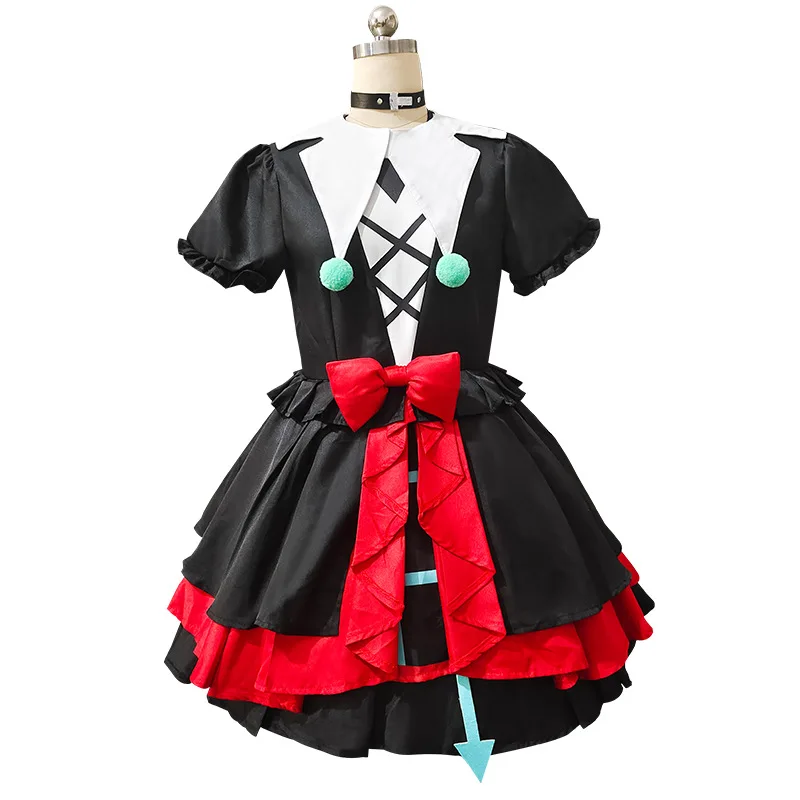 

Game Eggy Party Woman Stella Cosplay Costume Eggy GO Stella Cos Costume Halloween party clown Cos for Woman