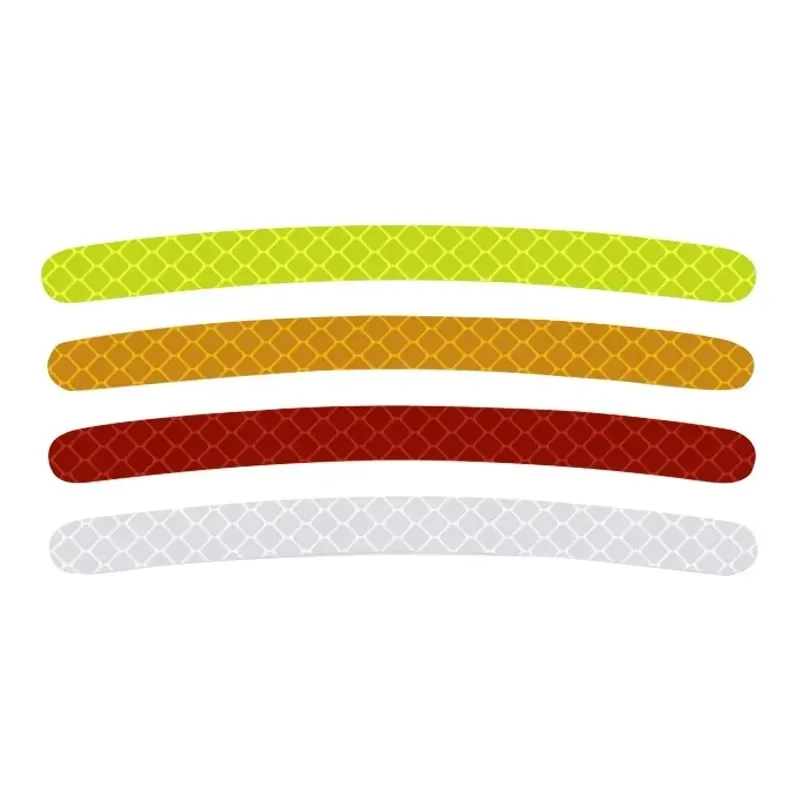

Tiy 20Pcs/set Colorful Car Motorcycle Wheel Hub Reflective Strips Stickers Car Styling Decal Sticker Auto Moto Decor Decals