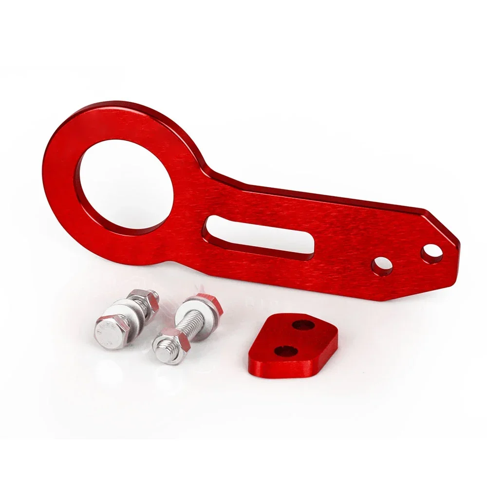 Universal Car Tow Hook Rear Front Trailer Aluminum Tow Ring Vehicle Towing Hook Track Racing Front Bumper Towing Bars for Honda