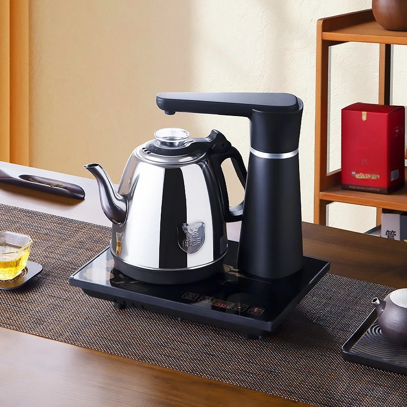 Chaleira automática de mesa de chá, conjunto automático de abastecimento de água para fazer chá