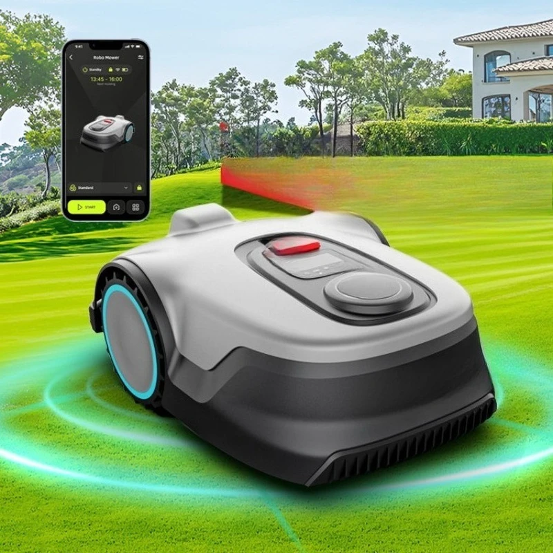 A Lawn Mowing Robot That Can Intelligently Plan Paths for Efficient Coverage Without Omission