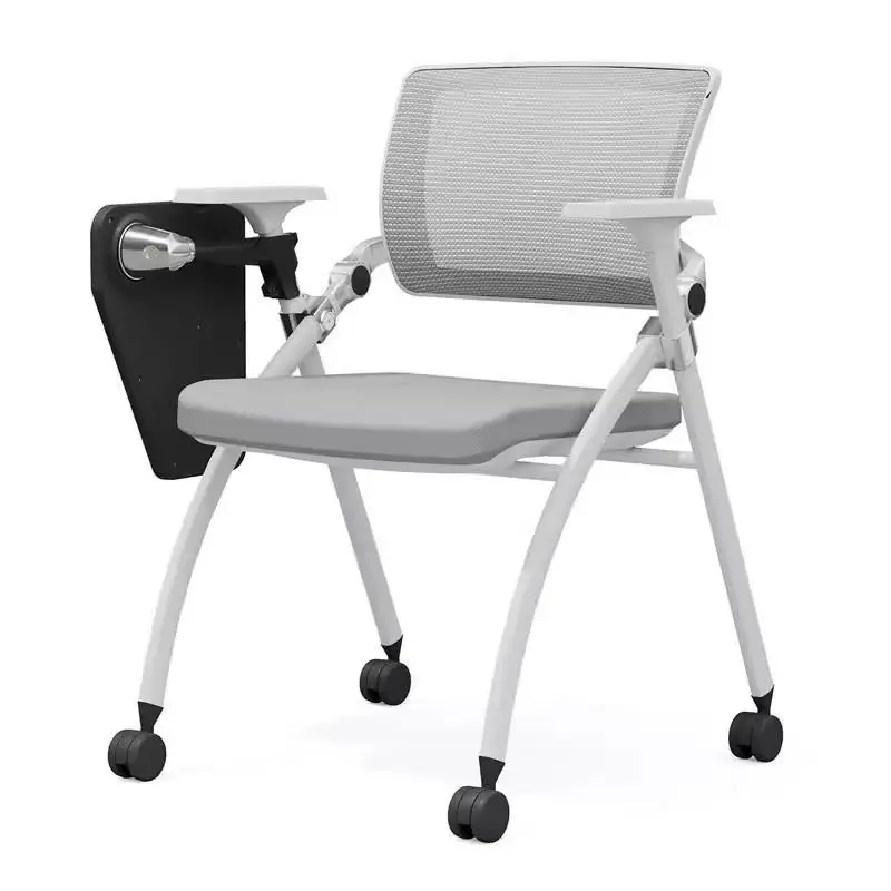 オフィス会議椅子ブラックポータブルビジネス回転椅子人間工学に基づいた会議議事録 Sillas Para Eventos プロフェッショナル家具