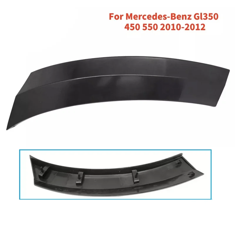 

1Pair Front Bumper Wheel Arch Flare For Mercedes-Benz GL-Class W164 07-12 A1648849722/A1648849822 Wheel Header Trim Plat-ABQF