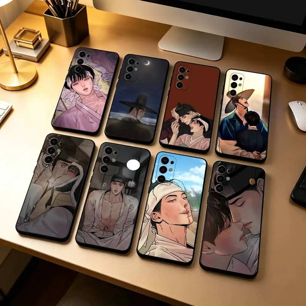 

Painter of the N-Night Na-kyum Seungho Phone Case For Samsung S25,S24,S21,S22,S23,S30,Ultra,S20,Plus,Fe,Lite,Note,10,Black Cover