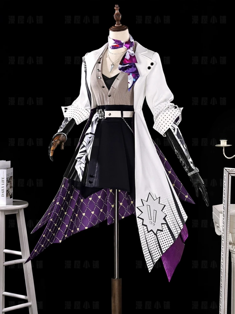 

Nihilux Cosplay Costume Game Honkai Star Rail Anime Women Casual Uniform Halloween Comic-con Party Suit Role Play Clothing