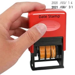 Self-inking Date Stamp + Indelible Ink 50ml MFG/EXP Date For Factory Manufacture Supermarket Store Office School Bank Stamps