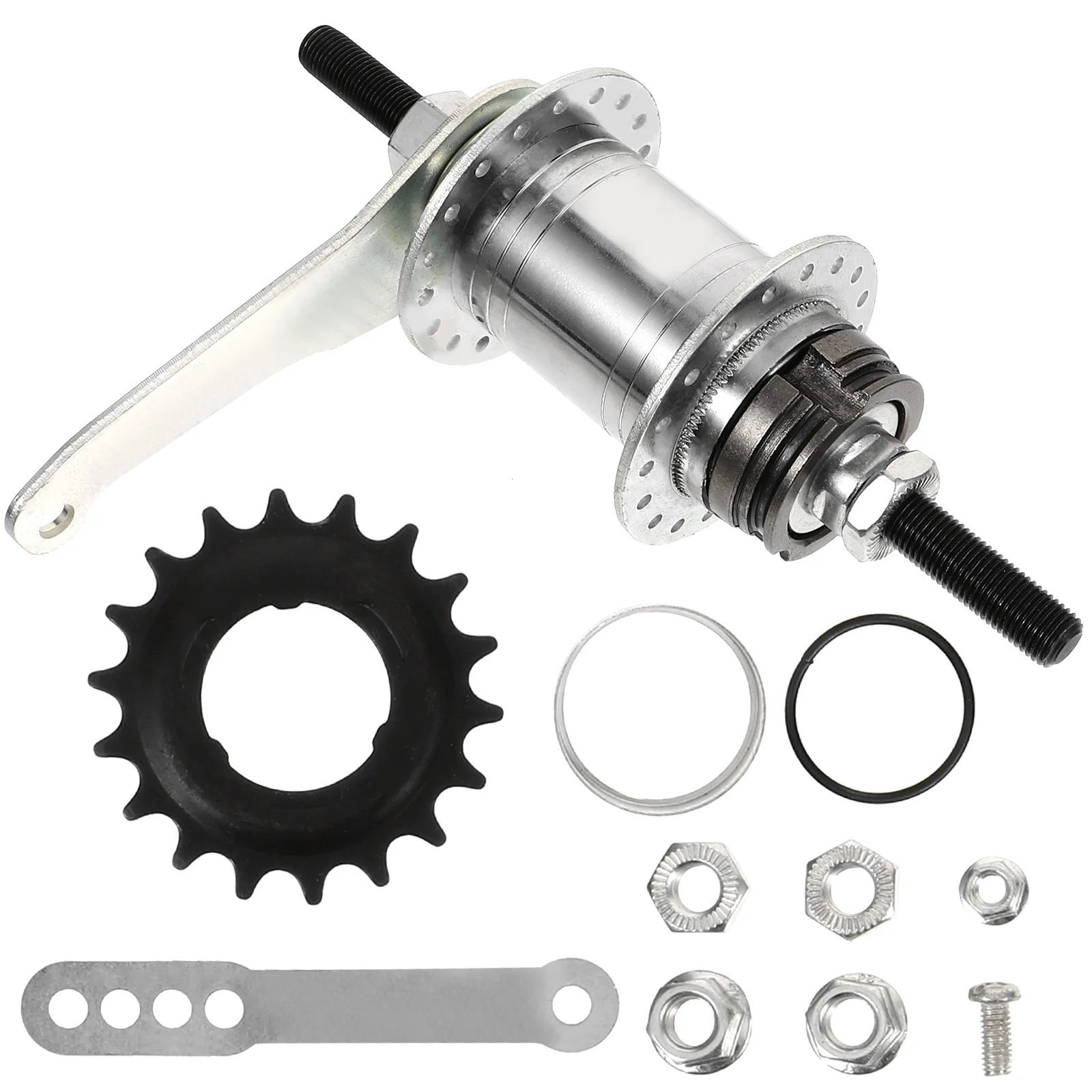 

Ступица заднего тормоза Dead-Speed Велосипедный/велосипед с высокой скоростью/педаль заднего хода 36-отверстий Замена велосипедов Задняя часть Задняя сталь